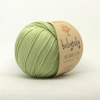 Organic Cotton Yarn - PISTACHIO, 525