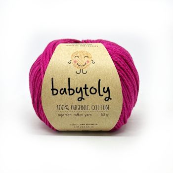 ' Organic Cotton Yarn - FUCHSIA, 540