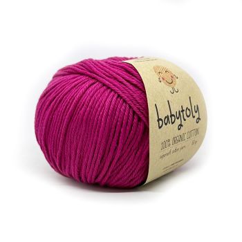 ' Organic Cotton Yarn - FUCHSIA, 540