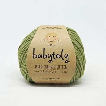 ' Organic Cotton Yarn - MATCHA, 710