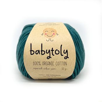 ' Organic Cotton Yarn - EVERGREEN, 790