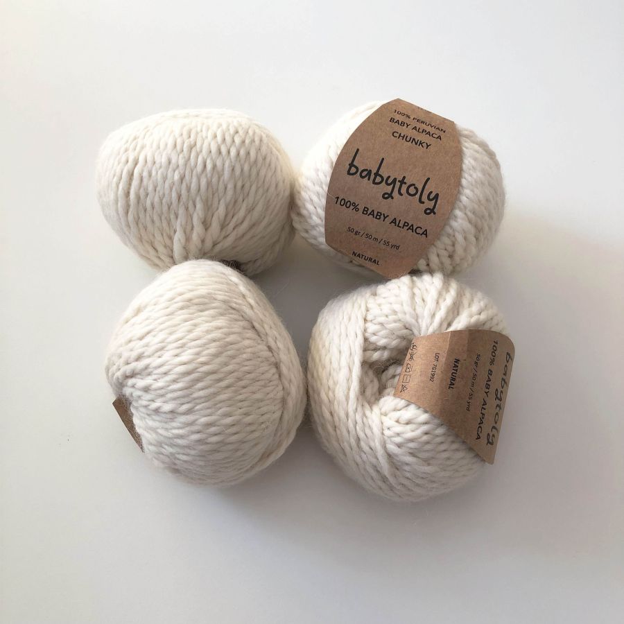 Haindpainted Alpaca Yarn - Bulky Weight