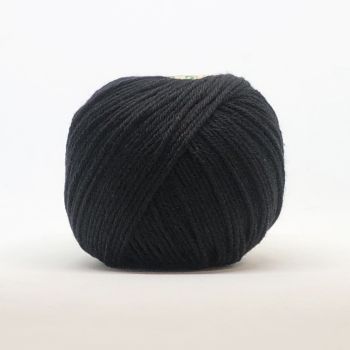 Organic Cotton Yarn - BLACK, 999