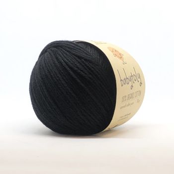 Organic Cotton Yarn - BLACK, 999