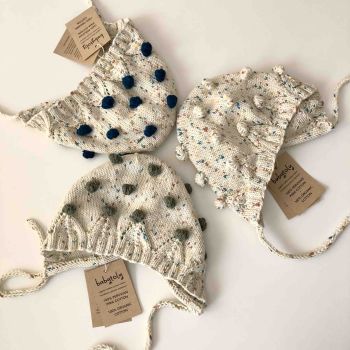 Blossom Popcorn Bonnet - Exclusive CONFETTI Four Seasons concept *