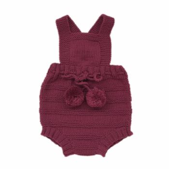 Bonita Romper - Mulberry