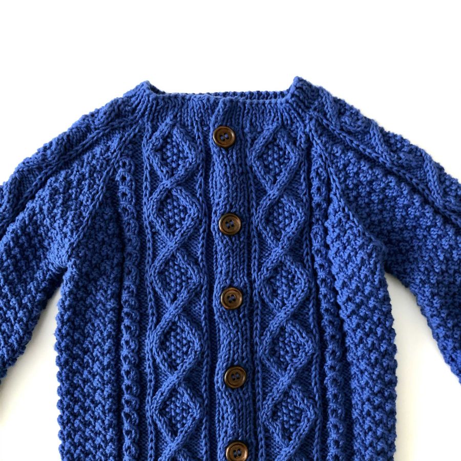 Anatoly & Sons Lupetto Cable Knit Sweater