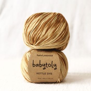 ' 100% Peruvian Pima Cotton Yarn - CARAMEL