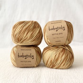 100% Peruvian Pima Cotton Yarn - CARAMEL