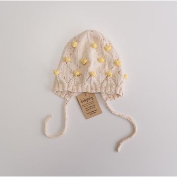Blossom Popcorn Bonnet - CONFETTI pumpkin spice *
