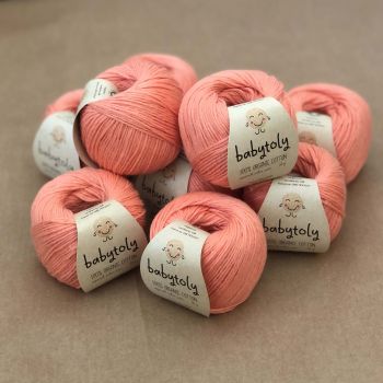 12 Yarn Bundles - Organic Cotton Yarn (choose colors)