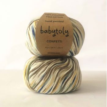 100% Peruvian Pima Cotton Yarn - DANDELION