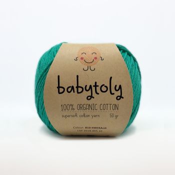 Organic Cotton Yarn - EMERALD, 810