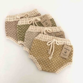 Folk Bloomers - mustard, beige, sand, olive - new colors *