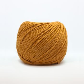 Organic Cotton Yarn - GOLDEN BROWN, 490