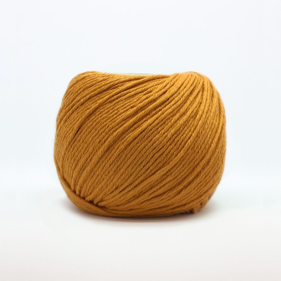 Organic Cotton Yarn - GOLDEN BROWN, 490