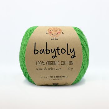Organic Cotton Yarn - GREEN APPLE, 775