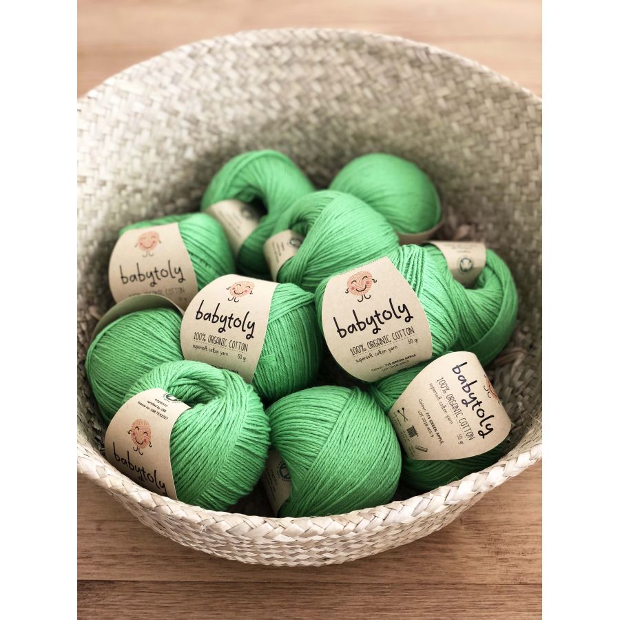 10 Yarn Bundle - Green Apple