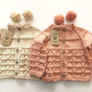 Helena Cardigan - natural, beige, papaya / various colors