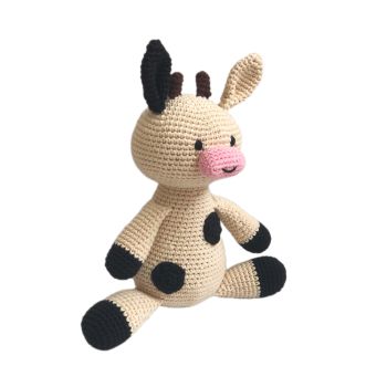 Crochet Toy Cow 12" - 30 cm