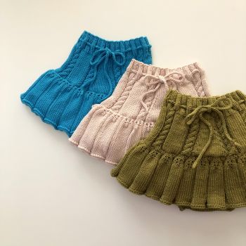 Ivy Skirt - olive, powder pink, ocean