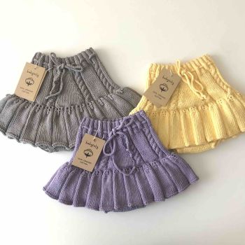 Ivy Skirt - lavender, pigeon, canary