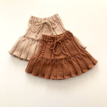 Ivy Skirt - New, terracotta, ecru