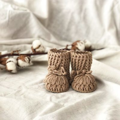 Ivy Booties - birch, marigold, mulberry