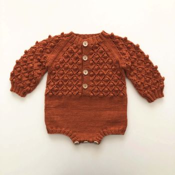 Kimbell Romper - cinnamon