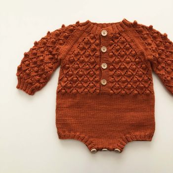 Kimbell Romper - cinnamon