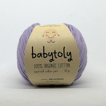 Organic Cotton Yarn - LAVENDER, 898