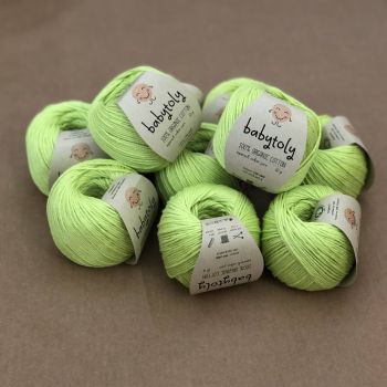 12 Yarn Bundles - Organic Cotton Yarn (choose colors)