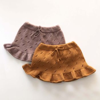 Mies Skirt - golden brown, dusty rose, select colors