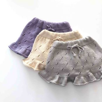Mies Skirt - lavender, silver and natural