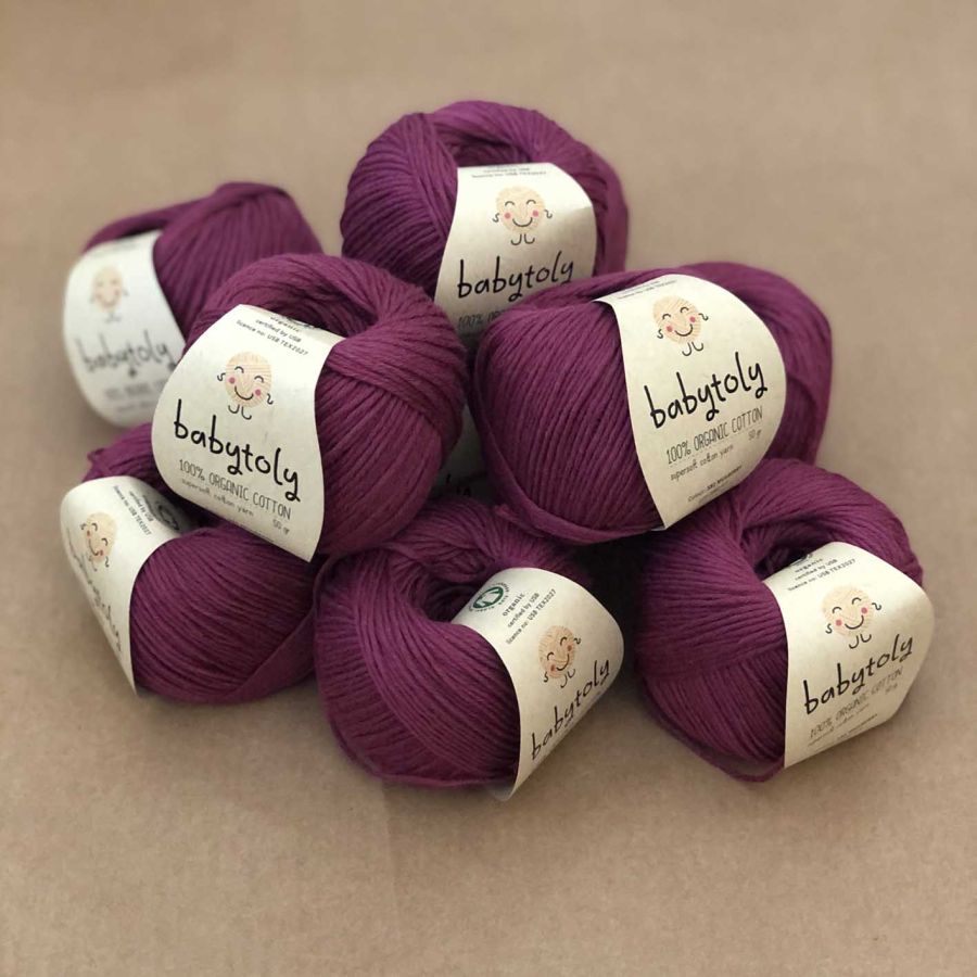 10 Yarn Bundle - Mulberry