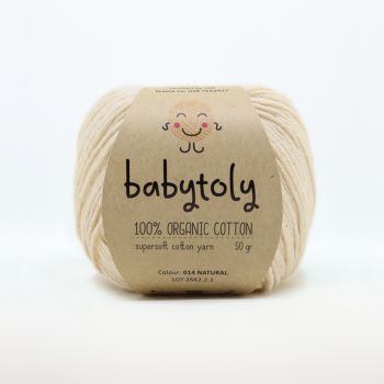Organic Cotton Yarn  - NATURAL, 014