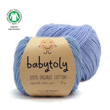 Organic Cotton Yarn - SERENITY, 598