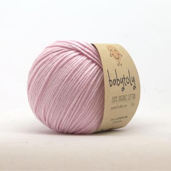 Organic Cotton Yarn - PASTEL PINK, 116