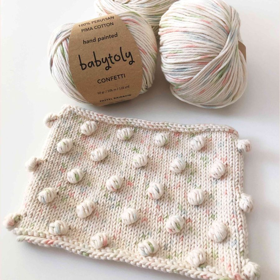 Baby Cotton Organic - Pastel Print, Yarn