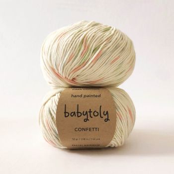 100% Peruvian Pima Cotton Yarn - PASTEL RAINBOW