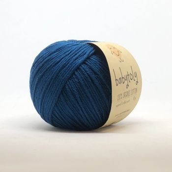 Organic Cotton Yarn - PETROL BLUE, 426