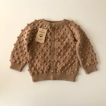 Popcorn Cardigan - birch, ecru, beige, cinnamon, natural