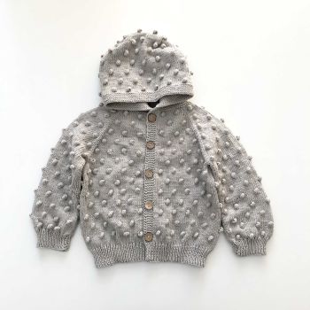 Popcorn Jacket , Hoodie - silver, black