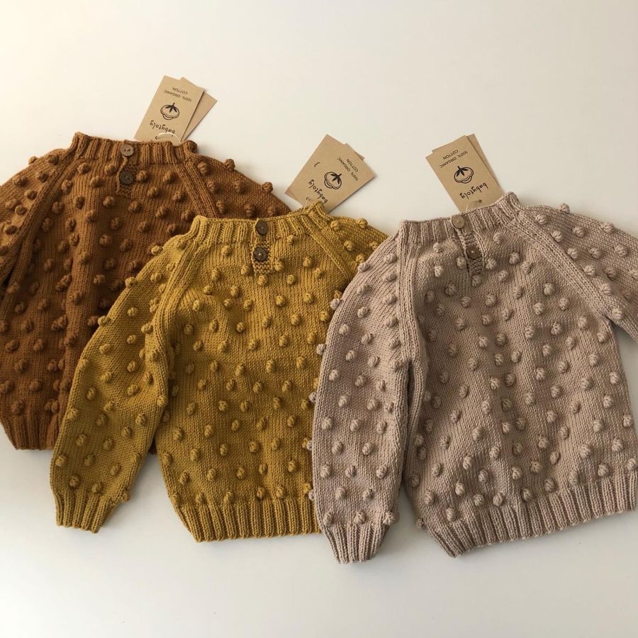 Popcorn Sweater - *new, select colors