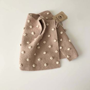 Popcorn Vest , clay-natural