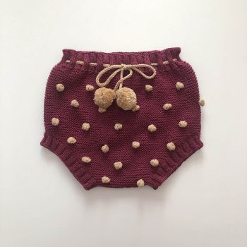 Popcorn Bloomers - mulberry