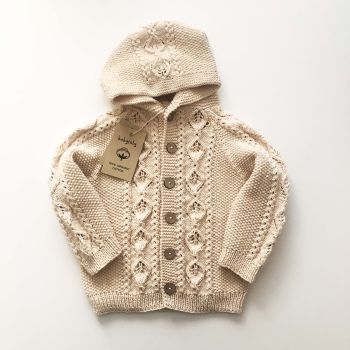 Rococo Hoodie - natural, beige - select colors