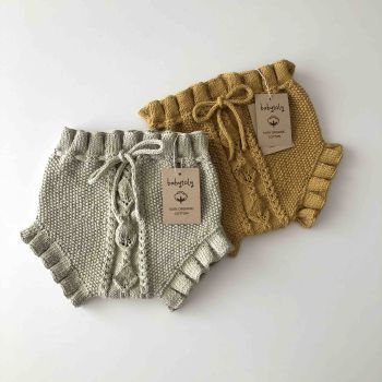 Rococo Bloomers - seaweed, mustard * New colors