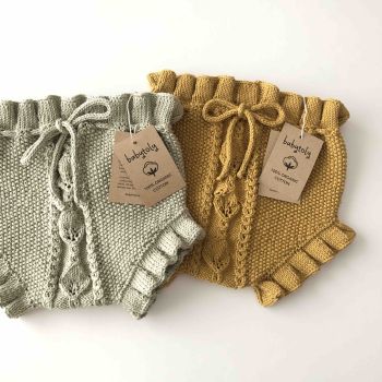 Rococo Bloomers - seaweed, mustard * New colors