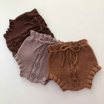 Rococo Bloomers - terracotta, dusty rose, chocolate